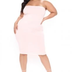 Fashion Nova Rhianna Tube Dress - Blush -fashion nova dresses Shop 03 02 21Studio3 DM JH 14 23 20 54 JD16295 Blush 0629 PLUS RG