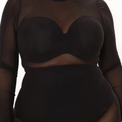 Fashion Nova Noelle Mesh Dress - Black -fashion nova dresses Shop 03 02 22Studio2 SN KP 09 59 00 13 RD23311 Black 0818 PLUS EH