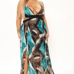 Fashion Nova Jumping To Conclusions Maxi Dress - Teal/combo 14 Fashion Nova Jumping To Conclusions Maxi Dress - Teal/combo -fashion nova dresses Shop 03 02 22Studio2 SN KP 11 11 30 34 DM2138 Tealcombo P 1037 PLUS KL