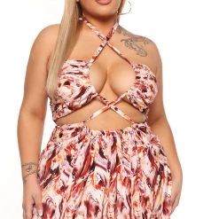 Fashion Nova Too Good For You Maxi Dress - Rust/combo -fashion nova dresses Shop 03 03 22Studio3 MS 11 00 47 23 SD31160820FN Rustcombo 0048 PLUS EH