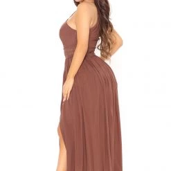 Fashion Nova Holy Slit Sleeveless Maxi Dress - Brown -fashion nova dresses Shop 03 04 21Studio2 RT SD 14 00 47 30 DM1840 Brown 19269 RA