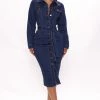 Fashion Nova Set For Life Denim Midi Dress - Dark Wash -fashion nova dresses Shop 03 04 22Studio4 CE MJ 12 09 57 6 AHA44 DarkWash R 4870 EH