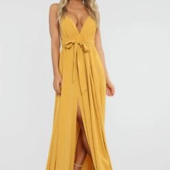Fashion Nova River Flow Maxi Dress - Mustard -fashion nova dresses Shop 03 06 19 Studio 4 RM 08 48 17 ND11230FN Mustard 38257 AG scaled