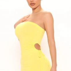 Fashion Nova Cut Out Cutie Mini Dress - Yellow -fashion nova dresses Shop 03 09 22Studio2 CE KG 11 13 03 48 JD46004 Yellow 0428 SG