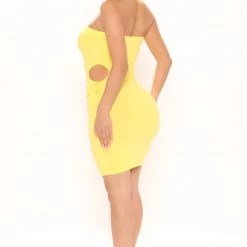 Fashion Nova Cut Out Cutie Mini Dress - Yellow -fashion nova dresses Shop 03 09 22Studio2 CE KG 11 13 15 48 JD46004 Yellow 0431 SG