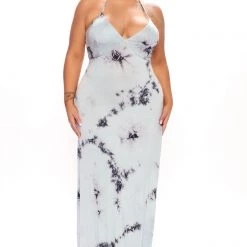Fashion Nova Blew Me Away Tie Dye Maxi Dress - Blue/combo -fashion nova dresses Shop 03 09 22Studio5 MS KP 11 03 57 31 R9834 BlueCombo 44430 PLUS SG