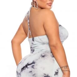 Fashion Nova Blew Me Away Tie Dye Maxi Dress - Blue/combo -fashion nova dresses Shop 03 09 22Studio5 MS KP 11 03 57 31 R9834 BlueCombo 44439 PLUS SG