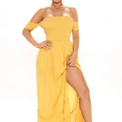 Fashion Nova Laurel Off Shoulder Maxi Dress - Mustard 15 Fashion Nova Laurel Off Shoulder Maxi Dress - Mustard -fashion nova dresses Shop 03 11 21Studio2 PA SD 14 43 10 43 DM1857S Mustard 24060 KL