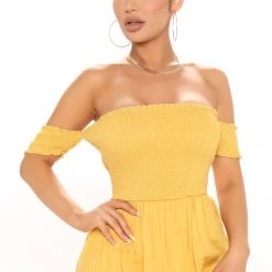 Fashion Nova Laurel Off Shoulder Maxi Dress - Mustard 14 Fashion Nova Laurel Off Shoulder Maxi Dress - Mustard -fashion nova dresses Shop 03 11 21Studio2 PA SD 14 43 12 43 DM1857S Mustard 24062 KL