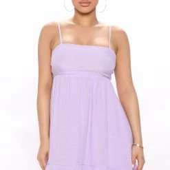 Fashion Nova Harlie Mini Dress - Lilac