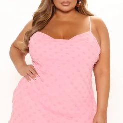 Fashion Nova Spring Fling Flocked Mini Dress - Pink -fashion nova dresses Shop 03 11 22Studio2 DM AC 09 31 08 1 D7940CQ Pink 0015 PLUS EH