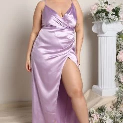 Fashion Nova Just Say Yes Satin Maxi Dress - Lavender -fashion nova dresses Shop 03 14 22Studio2 CE RL 09 51 43 4 MM2410 Lavender 0142 PLUS KL