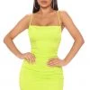 Fashion Nova Feeling Lucky Tonight Slinky Mini Dress - Lime -fashion nova dresses Shop 03 14 22Studio3 SN KG 10 44 21 29 DX7860 Lime 1860 KL