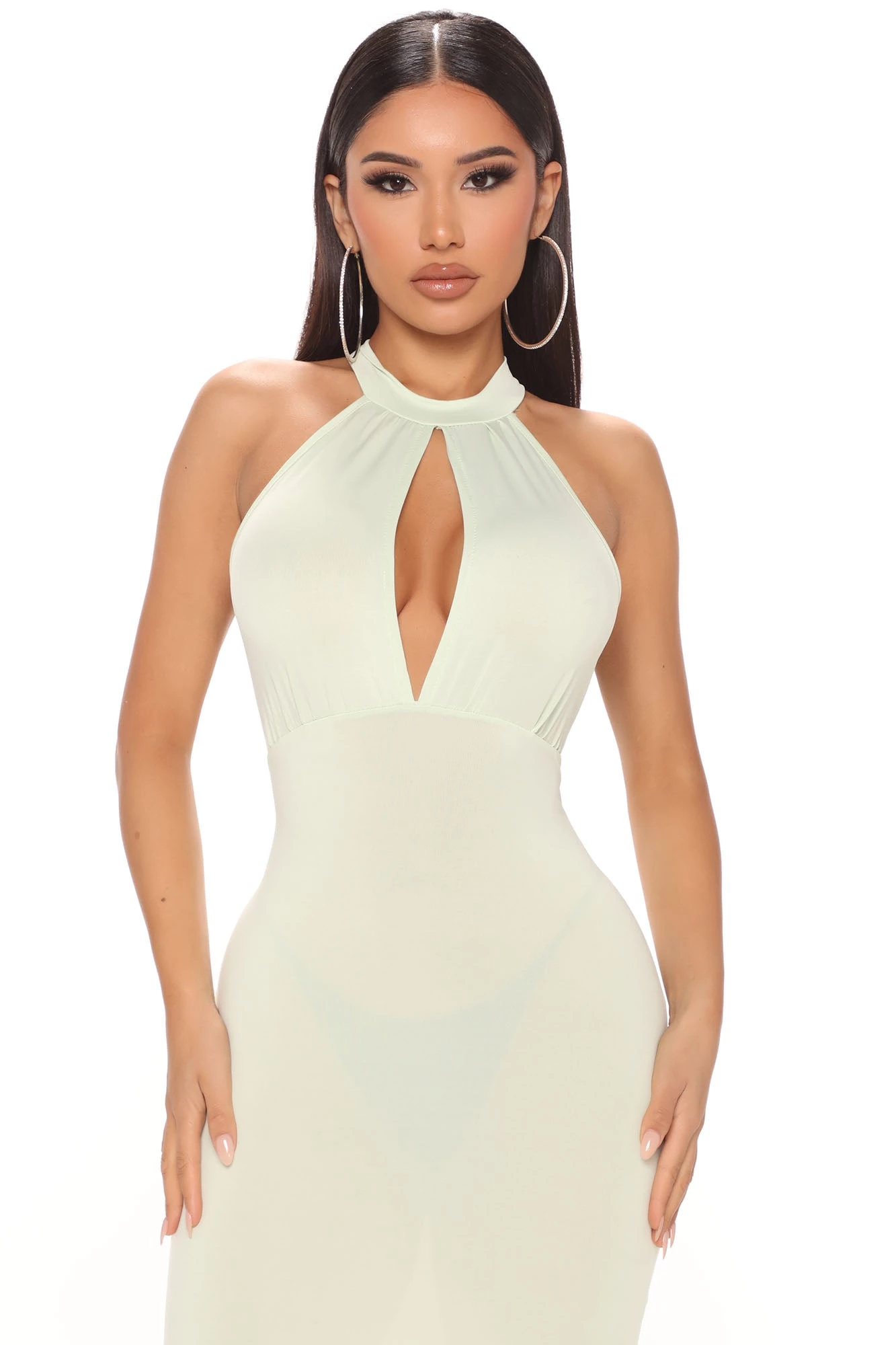 Fashion Nova Deanna Mini Dress - Sage 4 Fashion Nova Deanna Mini Dress - Sage - Image 2