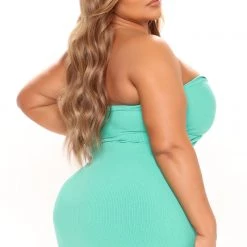 Fashion Nova Off To Brunch Midi Dress - Green -fashion nova dresses Shop 03 15 22Studio1 RT CP 11 47 04 29 DX8375 Green 0407 PLUS SG