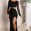Fashion Nova Myself First Sequin Maxi Dress - Black -fashion nova dresses Shop 03 15 22Studio3 CE RL 09 21 49 10 FN568L Black 0390 EH