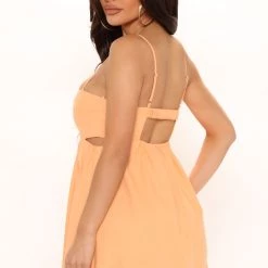 Fashion Nova Emeline Mini Dress - Melon -fashion nova dresses Shop 03 16 22Studio2 CE BH 10 41 32 31 4799DY Melon 1918 EH
