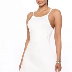 Fashion Nova Melisa Mini Dress - White