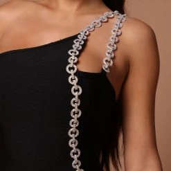 Fashion Nova Gigi One Shoulder Midi Dress - Black 8 Fashion Nova Gigi One Shoulder Midi Dress - Black -fashion nova dresses Shop 03 18 22Studio5 SN CP 09 31 55 2 B12955 Black 1620 EH