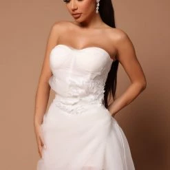 Fashion Nova Kiara Embellished Tulle Maxi Dress - White -fashion nova dresses Shop 03 18 22Studio5 SN KP 11 21 58 16 57399 White 44767 KL