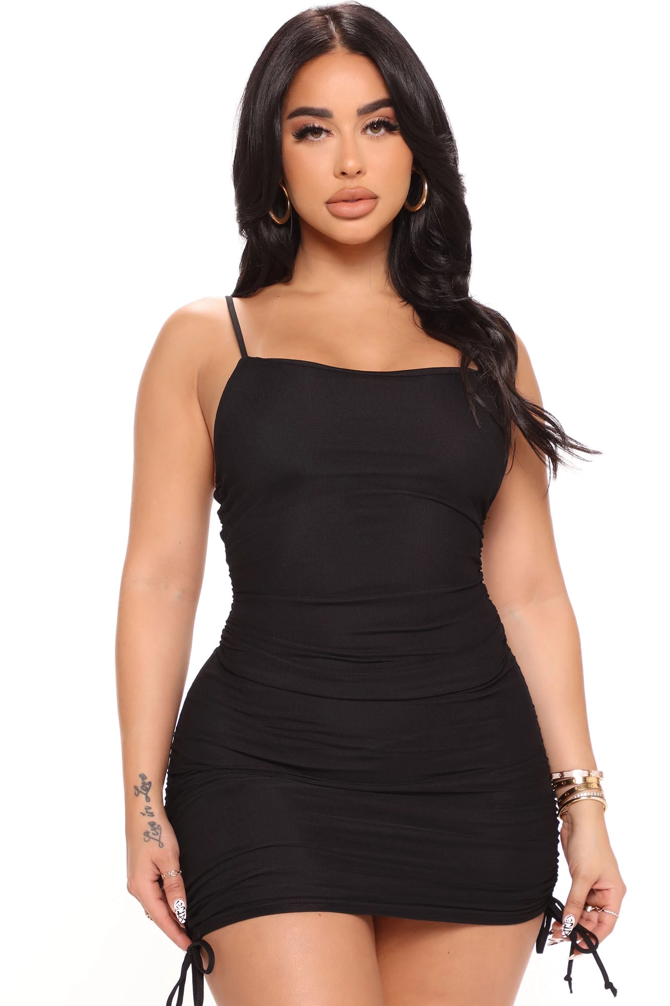 Fashion Nova Jodi Mesh Mini Dress - Black 3 Fashion Nova Jodi Mesh Mini Dress - Black