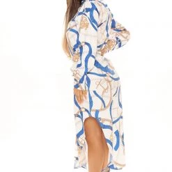 Fashion Nova Got A Chance Maxi Shirt Dress - White/combo -fashion nova dresses Shop 03 23 21Studio2 JP SD 10 23 23 6 SMX190862 Whitecombo PLUS 27946 EH