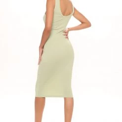 Fashion Nova Love All Of Me Midi Dress - Sage -fashion nova dresses Shop 03 23 22Studio1 ME KP 09 54 24 11 68277 Sage 3570 SG