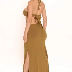 Fashion Nova Gina Ribbed Maxi Dress - Olive -fashion nova dresses Shop 03 23 22Studio2 MS RL 11 16 12 59 FS22F112 Olive 4469 EH