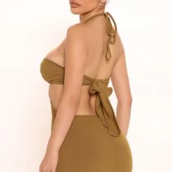Fashion Nova Gina Ribbed Maxi Dress - Olive -fashion nova dresses Shop 03 23 22Studio2 MS RL 11 16 14 59 FS22F112 Olive 4471 EH