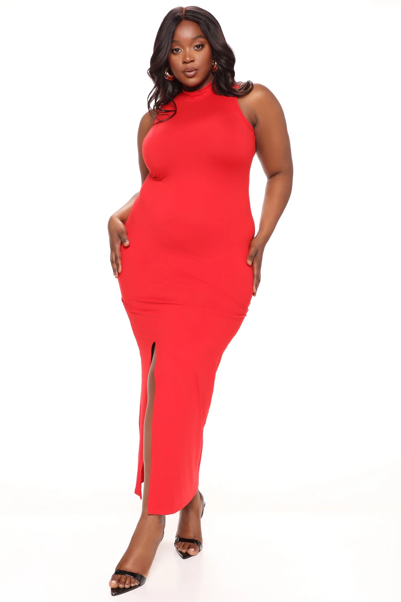 Fashion Nova Drinks On Her Maxi Dress - Red 6 Fashion Nova Drinks On Her Maxi Dress - Red - Image 4
