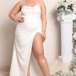 Fashion Nova Holy Pearl Maxi Dress - White -fashion nova dresses Shop 03 25 22Studio1 ME 15 45 55 71 MF2947 White 0690 PLUS WG