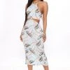 Fashion Nova Destination Printed Midi Dress - Blue/combo -fashion nova dresses Shop 03 28 22Studio4 SN CP 15 46 54 41 AD45382P Bluecombo 0655 PB