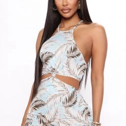 Fashion Nova Destination Printed Midi Dress - Blue/combo -fashion nova dresses Shop 03 28 22Studio4 SN CP 15 46 58 41 AD45382P Bluecombo 0657 PB