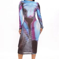 Fashion Nova Giving Body Mesh Midi Dress - Blue/combo 19 Fashion Nova Giving Body Mesh Midi Dress - Blue/combo -fashion nova dresses Shop 03 31 22Studio4 RM CP 14 14 54 40 XS1271PR BlueCombo 0011 KL