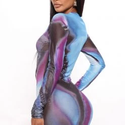 Fashion Nova Giving Body Mesh Midi Dress - Blue/combo 23 Fashion Nova Giving Body Mesh Midi Dress - Blue/combo -fashion nova dresses Shop 03 31 22Studio4 RM CP 14 15 58 40 XS1271PR BlueCombo 0021 KL