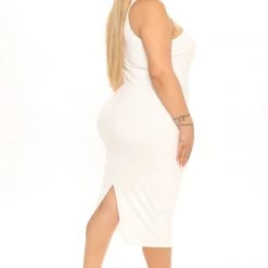 Fashion Nova Jenna Ribbed Midi Dress - White 16 Fashion Nova Jenna Ribbed Midi Dress - White -fashion nova dresses Shop 04 04 22Studio1 KJ RL 14 35 57 47 RD43260 White 16551 PLUS PB