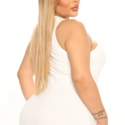 Fashion Nova Jenna Ribbed Midi Dress - White 17 Fashion Nova Jenna Ribbed Midi Dress - White -fashion nova dresses Shop 04 04 22Studio1 KJ RL 14 35 57 47 RD43260 White 16553 PLUS PB