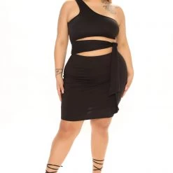 Fashion Nova Marcie Mini Dress - Black -fashion nova dresses Shop 04 04 22Studio1 KJ RL 15 17 41 57 JD44459 Black 0735 PLUS SG