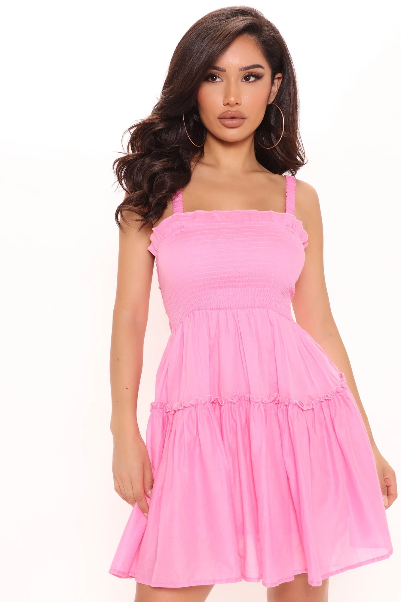 Fashion Nova Daya Fit And Flare Mini Dress - Pink 3 Fashion Nova Daya Fit And Flare Mini Dress - Pink