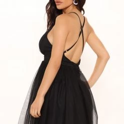 Fashion Nova Emmeline Tulle Mini Dress - Black -fashion nova dresses Shop 04 06 22Studio2 MS K 09 31 43 13 HMD12558 Black R 0027 PB