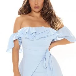 Fashion Nova Mara Off Shoulder Maxi Dress - Light Blue -fashion nova dresses Shop 04 07 21Studio2 CE SD 11 03 02 15 HF21E329 LightBlue 36126 NT