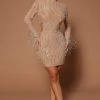 Fashion Nova Belinda Embellished Mini Dress - Nude -fashion nova dresses Shop 04 07 22Studio5 ME KP 09 02 20 3 B09982 Nude 0050 KL