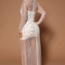 Fashion Nova Cindy Mesh Maxi Dress - White -fashion nova dresses Shop 04 07 22Studio5 ME KP 13 30 24 30 FNT586 White P 0368 KL