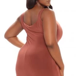 Fashion Nova Look Beyond Double Lined Mini Dress - Brown -fashion nova dresses Shop 04 08 22Studio1 KJ KP10 11 11 4 DX7526 Brown 0031 PLUS KS