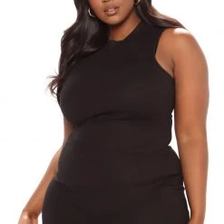 Fashion Nova Come Closer Midi Dress - Black -fashion nova dresses Shop 04 08 22Studio1 KJ KP10 28 07 9 JD45646 Black 0083 PLUS KS