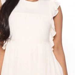 Fashion Nova Keely Mini Dress - Cream -fashion nova dresses Shop 04 08 22Studio4 MS DJ 15 49 05 38 FE22F036 Cream R 3405 KL