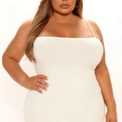 Fashion Nova Nikki Midi Dress - White 14 Fashion Nova Nikki Midi Dress - White -fashion nova dresses Shop 04 11 22Studio1 SN KP 11 55 13 27 RD44789 White 6755 PLUS KS