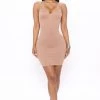 Fashion Nova Everyday Seamless Mini Dress - Nude -fashion nova dresses Shop 04 11 22Studio4 ME KG 13 21 54 21 SD81134 Nude 3686 KL