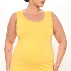 Fashion Nova Maya 2 Pack Midi Dress - Yellow/combo -fashion nova dresses Shop 04 18 22Studio2 RT KP 13 23 31 38 J9G9680C Yellowcombo 14712 PLUS KS