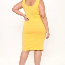 Fashion Nova Maya 2 Pack Midi Dress - Yellow/combo -fashion nova dresses Shop 04 18 22Studio2 RT KP 13 23 31 38 J9G9680C Yellowcombo 14713 PLUS KS